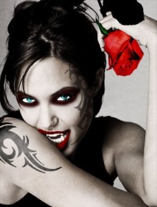 макияж вампирши фото