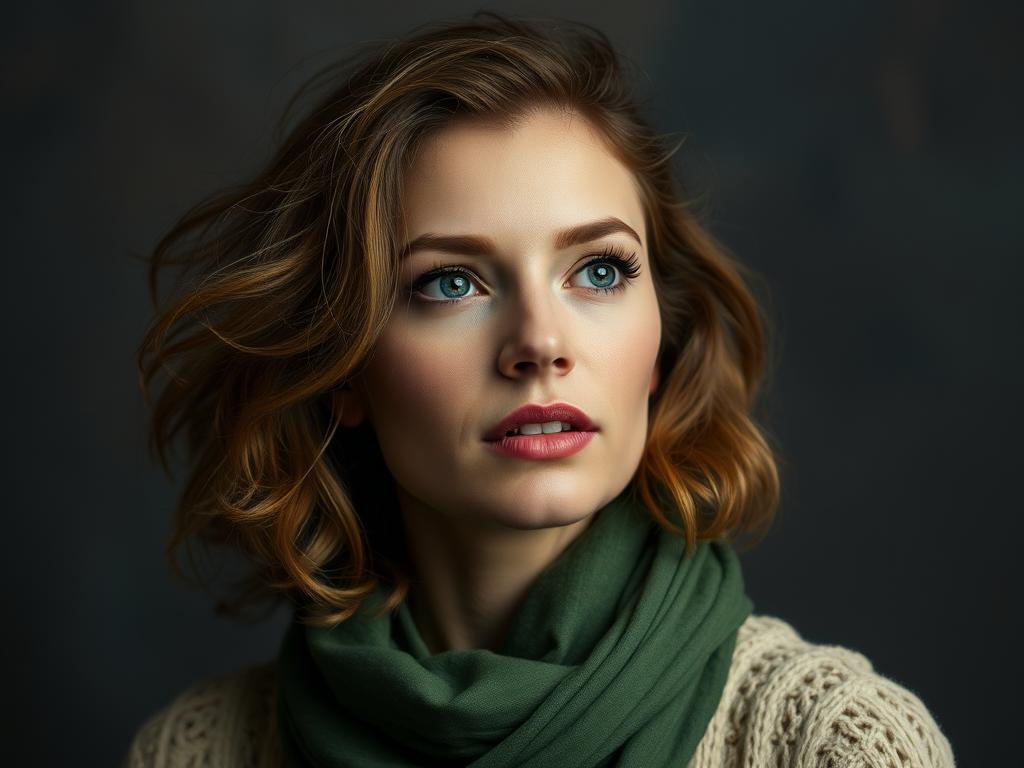 portrait of a womanфото